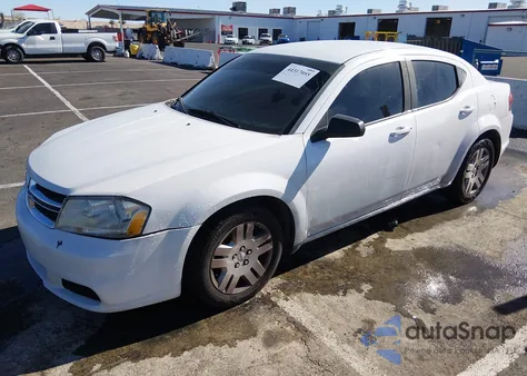 2012 Dodge Avenger Se z USA, uszkodzony, nr VIN 1C3CDZAB9CN311248